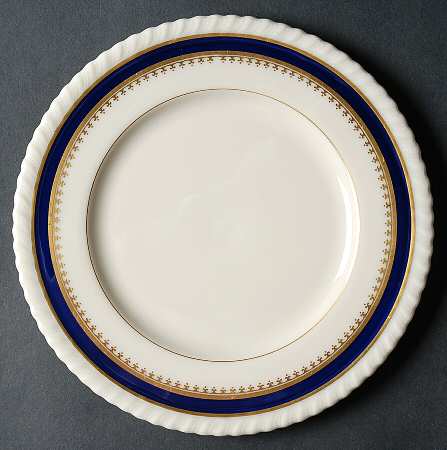 Georgian Blue Salad Plate