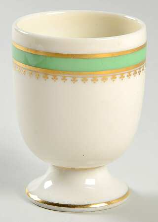 Georgian Green Single Egg Cup