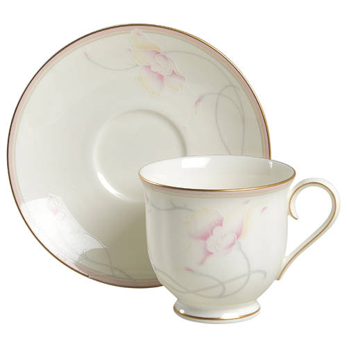 Georgiana Footed Cup & Saucer Set