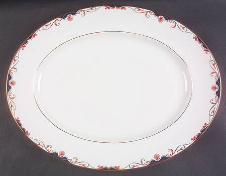 Georgian Shell 16" Oval Serving Platter