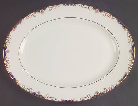 Georgian Shell 13" Oval Serving Platter