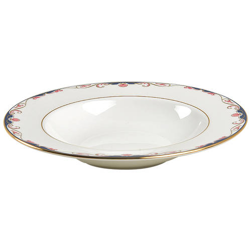Georgian Shell Rim Soup Bowl