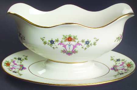 Glenthorne Gravy Boat with Attached Underplate