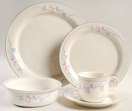 Glories on Grey 5 Piece Place Setting by Lenox
