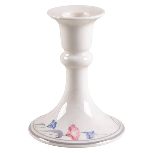 Glories on Grey Small Candlestick
