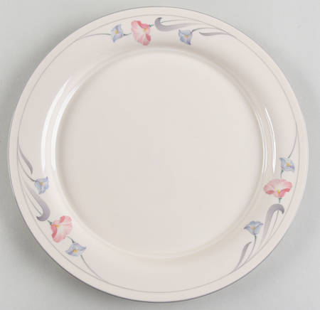Glories on Grey Dinner Plate