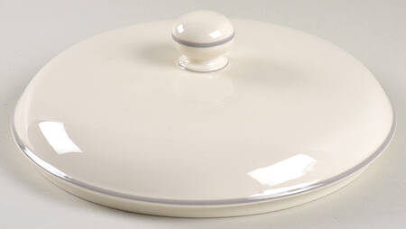 Glories on Grey Lid for Round Casserole Or Vegetable