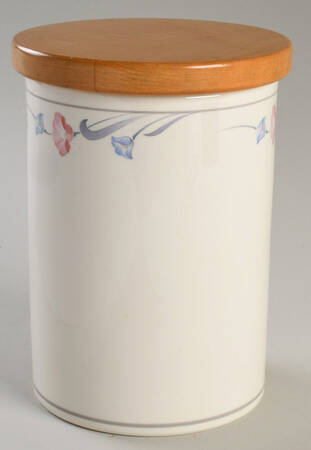 Glories on Grey Mini Canister & Lid