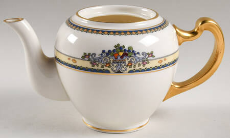 Golden Gate (Gold Trim) Shape 522 Teapot No Lid