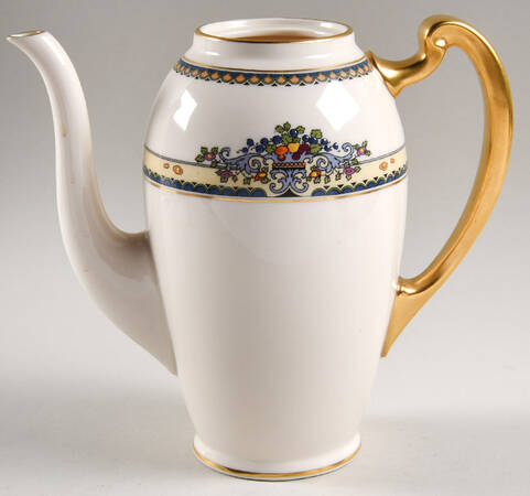 Golden Gate (Gold Trim) Coffee Pot No Lid