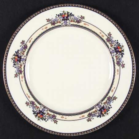 Golden Gate (Gold Trim) Dinner Plate