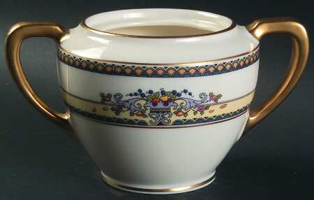Golden Gate (Gold Trim) Shape 1962 Sugar Bowl No Lid