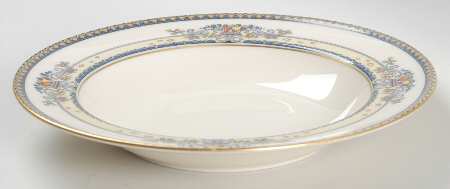 Golden Gate (Gold Trim) Rim Soup Bowl