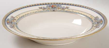 Golden Gate (Gold Trim) Rim Soup Bowl