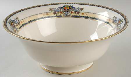 Golden Gate (Gold Trim) Large Berry Bowl