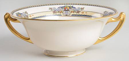 Golden Gate (Gold Trim) Large Berry Bowl