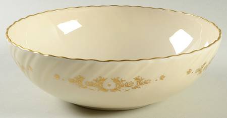 Golden Mood 9" Round Vegetable Bowl by Lenox