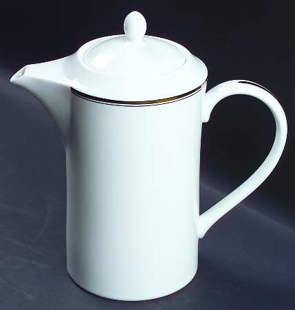 Gold Mist Coffee Pot & Lid