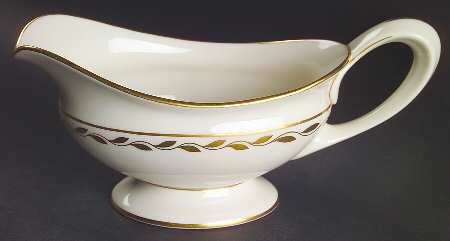 Golden Wreath Gravy Boat