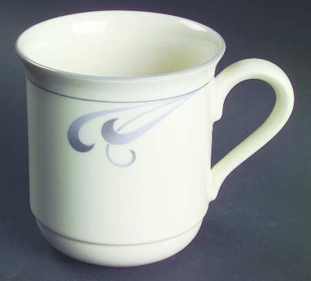 Grey Brushstrokes Mug