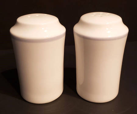 Grey Band Salt & Pepper Set