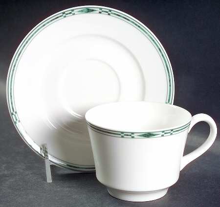 Greenwich Flat Cup & Saucer Set