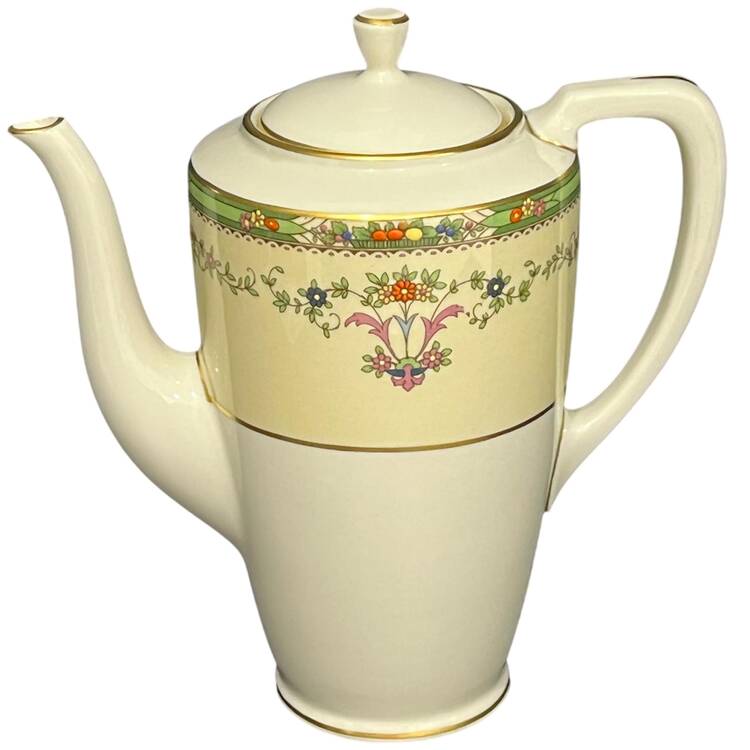 Grenoble Ivory Coffee Pot & Lid