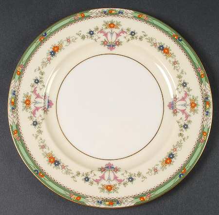 Grenoble Ivory Luncheon Plate