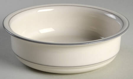 Grey Pinstripes (For the Grey) Soup/Cereal Bowl
