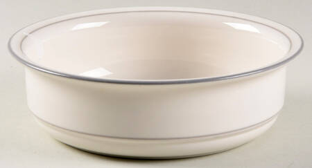 Grey Pinstripes (For the Grey) Soup/Cereal Bowl