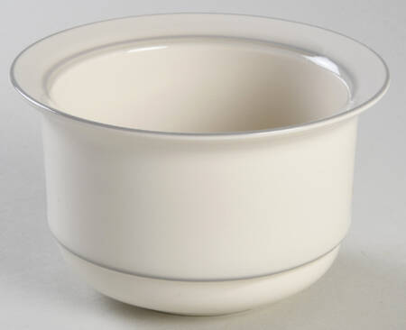 Grey Pinstripes (For the Grey) Sugar Bowl No Lid