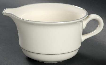 Grey Pinstripes (For the Grey) Creamer