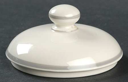 Grey Pinstripes (For the Grey) Lid for Sugar Bowl