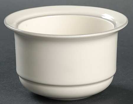 Grey Pinstripes (For the Grey) Sugar Bowl No Lid