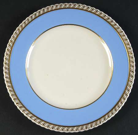Chelsea Dawn Blue Luncheon Plate