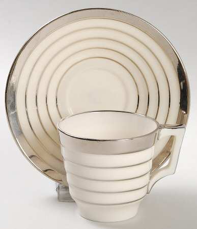 H319 Footed Demitasse Cup & Saucer Set