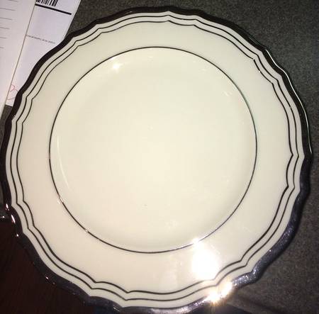 Chesterfield Platinum Dinner Plate