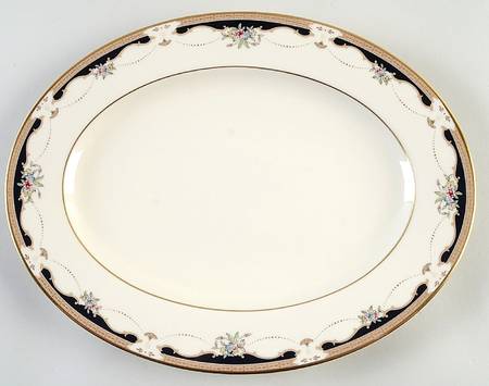 Hartwell House 13" Oval Serving Platter by Lenox