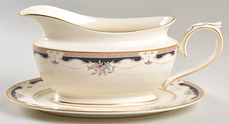 Hartwell House Gravy Boat & Underplate