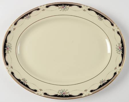 Hartwell House 13" 99 Shape Oval Serving Platter by Lenox