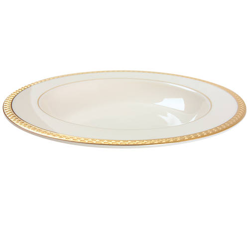 Haverford Hall Large Rim Soup Bowl