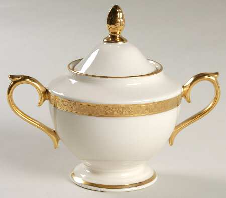 Haverford Hall Sugar Bowl & Lid