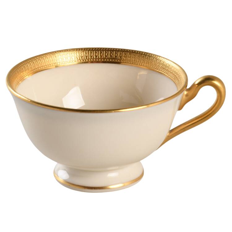 Hanover (Cream) Footed Demitasse Cup