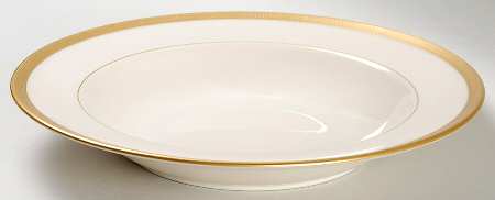 Hanover (Cream) Rim Soup Bowl