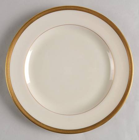 Hanover (Cream) Salad Plate