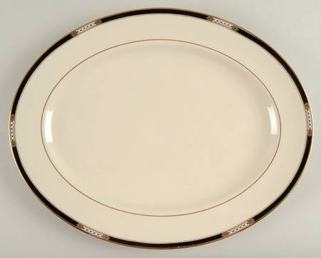 Hancock 15" 1999 Shape Oval Serving Platter
