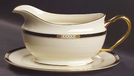 Hancock Gravy Boat & Underplate by Lenox