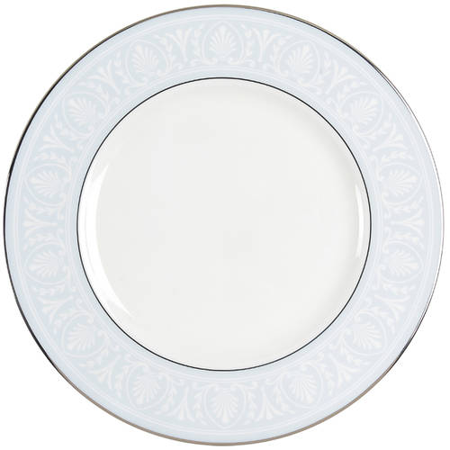 Hannah Platinum Accent Luncheon Plate by Lenox