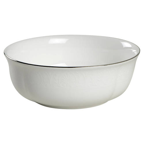 Hannah Platinum 8" Round Vegetable Bowl by Lenox