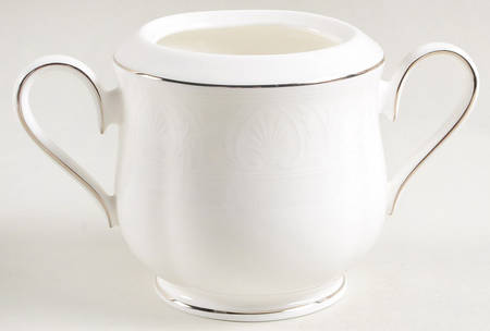 Hannah Platinum Sugar Bowl No Lid